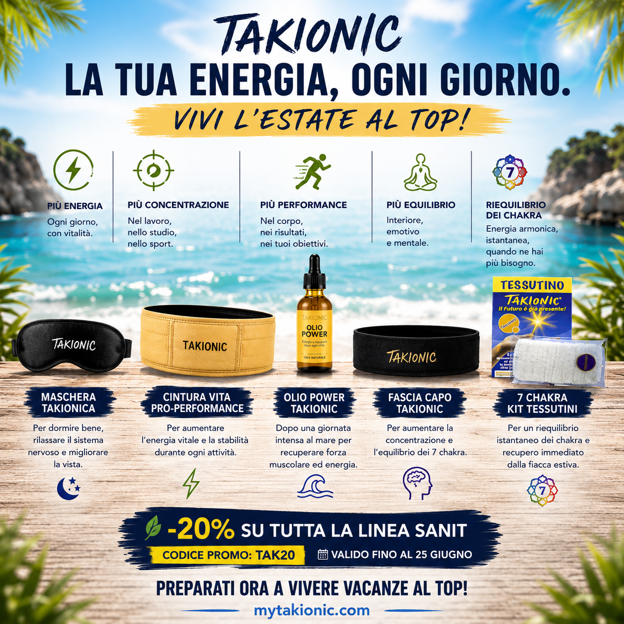 Takionic promo